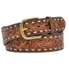 3D Men's Natural Floral Embossed Buckstitch Belt -Cowboy Store 09438392 119d 40d0 9a3a ade306dd2ef2 1.1ddfbe0870f55e4aa83466d8febdfdb0