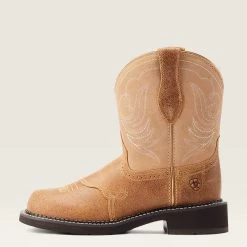 Ariat Brown Fatbaby Boots -Cowboy Store 10044537 side warm