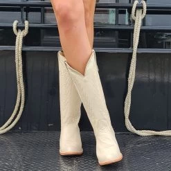 Macie Bean Spacey Gracey White Boot 12 Macie Bean Spacey Gracey White Boot -Cowboy Store 20220804 120756