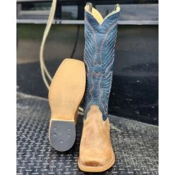 Olathe Indigo Angry Elk Boots -Cowboy Store 20230516 123917