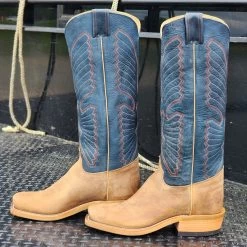 Olathe Indigo Angry Elk Boots -Cowboy Store 20230516 123932