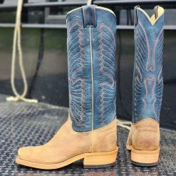 Olathe Indigo Angry Elk Boots -Cowboy Store 20230516 124015