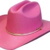 Kid's Hot Pink Canvas Hat -Cowboy Store 214K