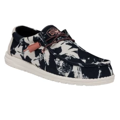 Heydude Hey Dude Wally Palm Navy -Cowboy Store 40016 410 WALLYPALM NAVY RIGHTANGLE