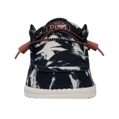Heydude Hey Dude Wally Palm Navy -Cowboy Store 40016 410 WALLYPALM NAVY RIGHTFRONT