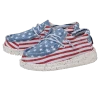 Heydude Hey Dude Wally Toddler Patriotic Stars & Stripes -Cowboy Store 40031 9C8 WALLYTODDLERPATRIOTIC STARSANDSTRIPES PAIRSIDE