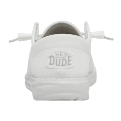 Heydude HEY DUDE WENDY FUNK MONO WHITE 15 Heydude HEY DUDE WENDY FUNK MONO WHITE -Cowboy Store 40065 100 WENDYFUNKMONO WHITE LEFTBACK