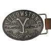 Yellowstone Dutton Ranch Logo Buckle -Cowboy Store 66 950 57