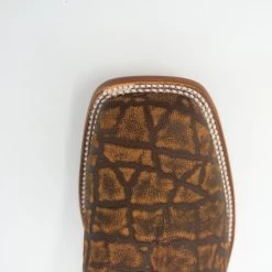 Anderson Bean Cognac Elephant Print Boots -Cowboy Store DSC00331