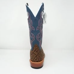 Anderson Bean Cognac Elephant Print Boots -Cowboy Store DSC00334