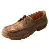 Twisted X Men's Bomber Fish Pattern Boat Shoe Driving Moc -Cowboy Store MDM0063 AG 510x700 1 1