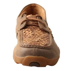 Twisted X Men's Bomber Fish Pattern Boat Shoe Driving Moc -Cowboy Store MDM0063 FR 510x700 1