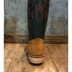 Olathe Hickory Smoked Bacon Boar Hide Boots -Cowboy Store PUNCHY HEEL