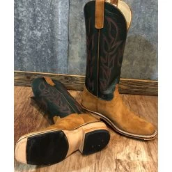 Olathe Hickory Smoked Bacon Boar Hide Boots -Cowboy Store PUNCHY SOLE