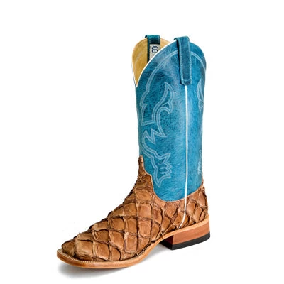 Anderson Bean Men's Cigar Matte Bass Blue Boots 3 Anderson Bean Men's Cigar Matte Bass Blue Boots