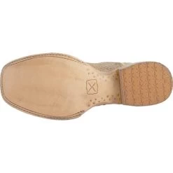 Twisted X Men's Stonewashed Camel Bull Hide Boot -Cowboy Store Twisted X Boots Men s MRAL009 Stonewashed Camel Bull Hide Camel Leather 4