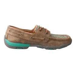 Twisted X Women's Bomber And Teal Fish Scale Look Driving Moc -Cowboy Store WDM0067 RT 1024x1024 b8416040 ebb7 4630 a4b9 2a5a7ad925ff