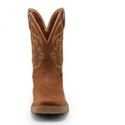 Justin Men's Stampede Rush Waterproof Work Boot Tan -Cowboy Store WK4330 4 medium 00f9cb1f 797f 4905 81b5 7d3e3ada146e