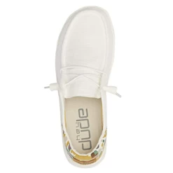 Heydude HEY DUDE WENDY FUNK CHAMBRAY WHITE -Cowboy Store funkcham3