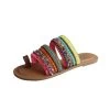 Women's Boho Lively Multi Colored Sandal -Cowboy Store medium Boho Camel Lively